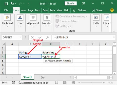 substring function excel|Substring in Excel (Easy Formulas).